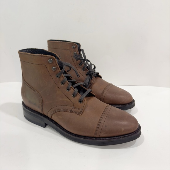 Thursday Boot Company Captain Lace Up Leather Boots Men's